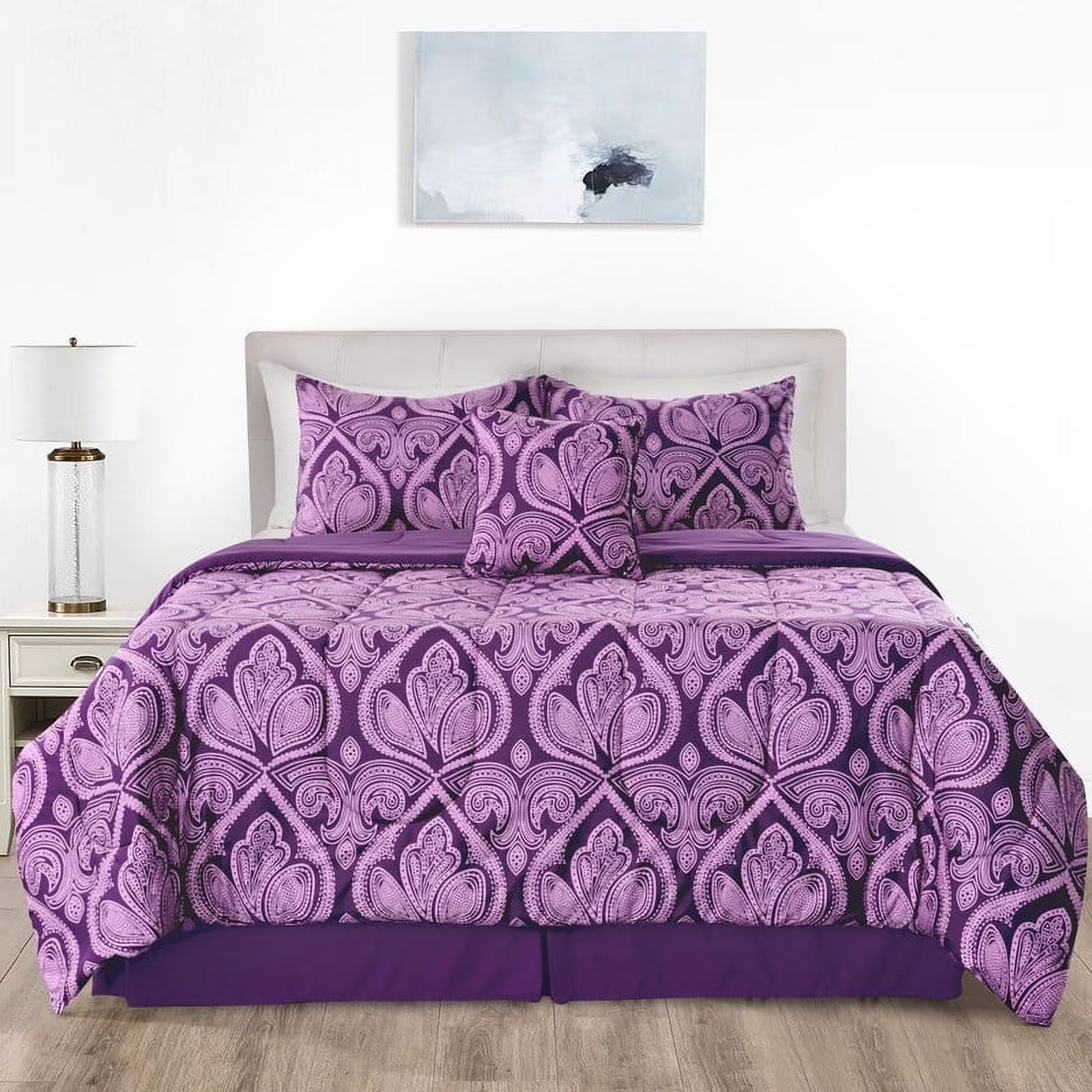 Reversible King Comforter Set