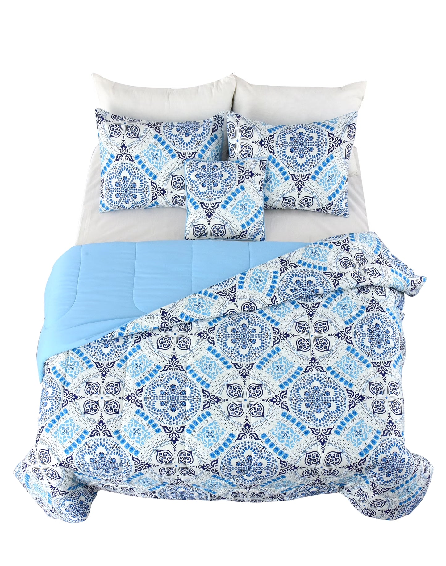Reversible King Comforter Set